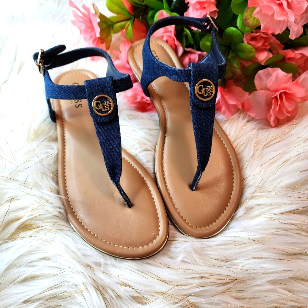 GUESS Denim Sandals